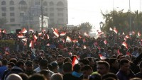 Irak’ta Seyyid Mukteda Es Sadr taraftarları gösteri düzenledi