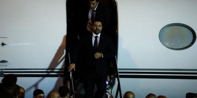 Hariri sonunda Lübnan’a geri döndü