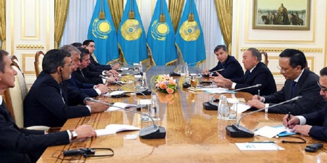 Nazarbayev: Suriye’de ateşkesin sürdürülmesi önemli