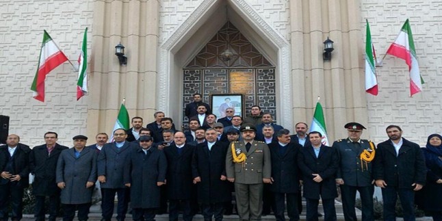 İran’ın Ankara büyükelçiliğinde Şafakta 10 gün kutlamaları başladı