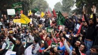 Hindistan’da Arabistan karşıtı protesto gösterisi
