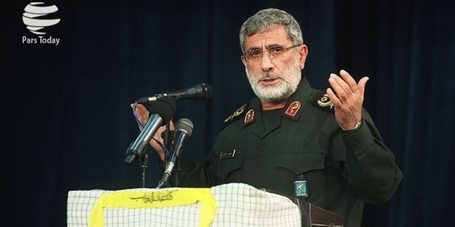 Devrim Muhafızları Kudüs Karargahı Komutan Yardımcısı: Mantık, İran’ın en büyük gücüdür