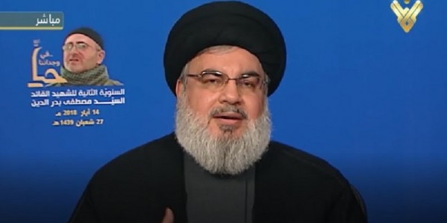 Seyyid Hasan Nasrallah: Onca tecrübelerden sonra Amerika’ya güvenmek safdillik olur
