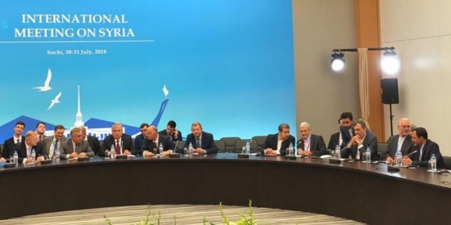 Soçi’de Suriye konulu Garantörler Toplantısı sona erdi
