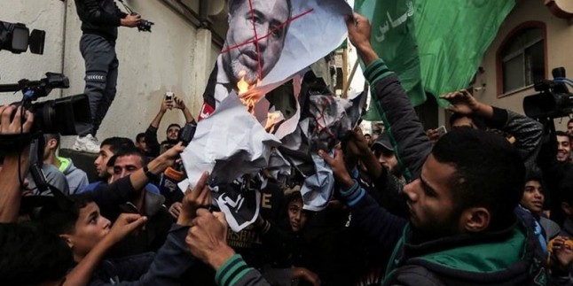 Gazzeliler Liberman’ın istifasını sevinçle karşıladı