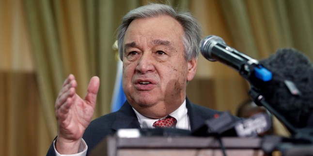 Guterres: Libya’da bu şartlar altında ulusal konferans yapılamaz
