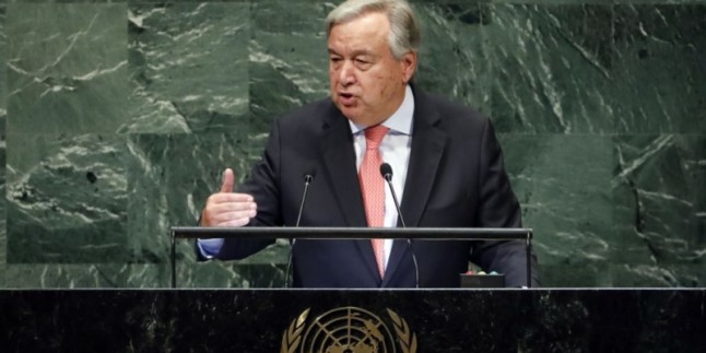 BM Genel Sekreteri, dünyanın durumu hakkında karanlık bir tablo çizdi