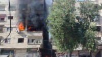 Yermük Kampında Konuşlanan IŞİD Teröristleri Şam Kırsalını Füzelerle Vurdu