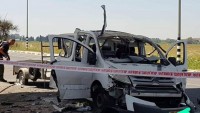 AllahuEkber! İslami Cihad Ve Hamas Mücahidlerinin Ortaklaşa Düzenlediği Siyonist İstihbarat Subaylarının İçinde Bulunduğu Jipi Kornet Tipi Füzeyle Vurması Sonucu İstihbarat Komutanı Albay İle Birlikte 3 Siyonist Öldü
