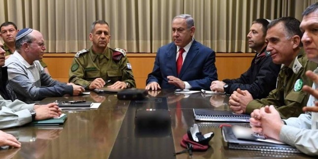 Siyonist İsrail savaş kabinesi, büyük çaplı saldırı için orduya emir verdi