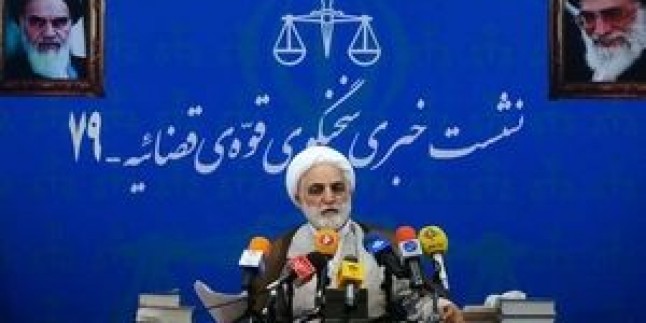 İran İslam Cumhuriyeti Yargı Gücü Sözcüsü: Amerikalı sanık yakında yargılanacak