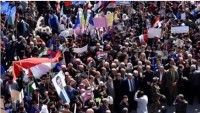Suriye Halkı Trump’ın Golan Kararını Protesto Etmek İçin Sokaklara Döküldü