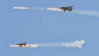 Suriye Uçakları Terörist hedeflere bomba yağdırdı