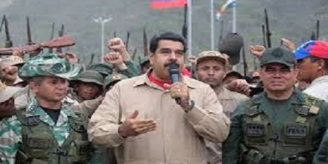 Büyük Şeytan ABD, Venezuela Devlet Başkanı Nicolas Maduro’yu Tehdit Etti