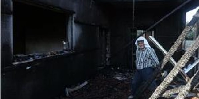 Batı Şeria’nın Duma beldesinde Filistinlilere ait bir ev daha kundaklandı