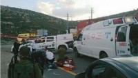 Ramallah Yakınlarında İşgal Polisine Yapılan Araçlı Saldırıda 1 Kişi Yaralandı