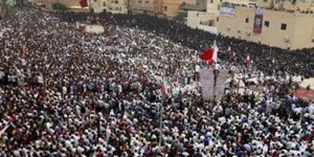 Bahreyn halkı, Cuma namazının ardından gösteriler düzenledi