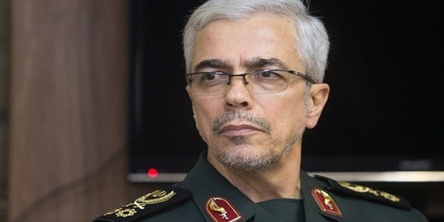 Tümgeneral Bakıri: İran milletine karşı her türlü tehdide ezici yanıt verilecek