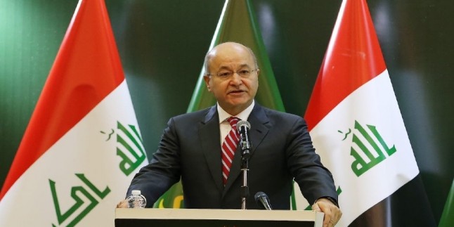 Irak Cumhurbaşkanı IŞİD ile mücadelede yardımlarından dolayı İran’a özel teşekkür etti