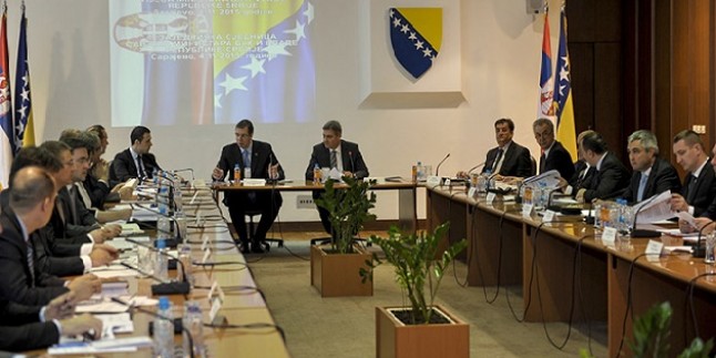 Bosna Hersek ile Sırbistan, Saraybosna’da Ortak Bakanlar Kurulu düzenledi