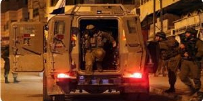 Siyonist İsrail Güçleri Bu Sabah Cenin’de Birçok Bölgeye Baskın Düzenledi