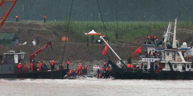 Çin’de batan gemide ölü sayısı 396’ya çıktı