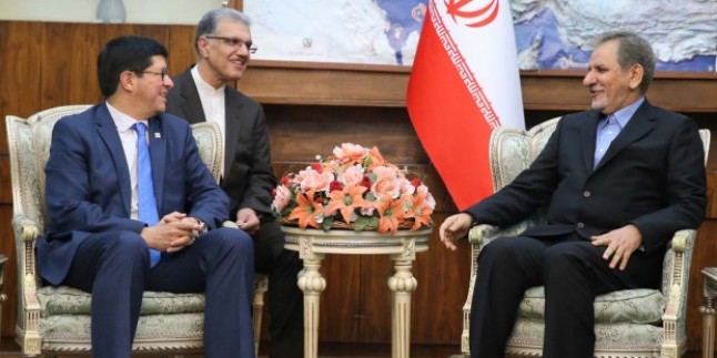 İran cumhurbaşkanı yardımcısı ve Ekvator dış ticaret bakanı, ikili ilişkileri görüştü