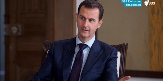 Beşar Esad: Batının Suriye’deki sorunu Suriye’nin bağımsızlığıdır