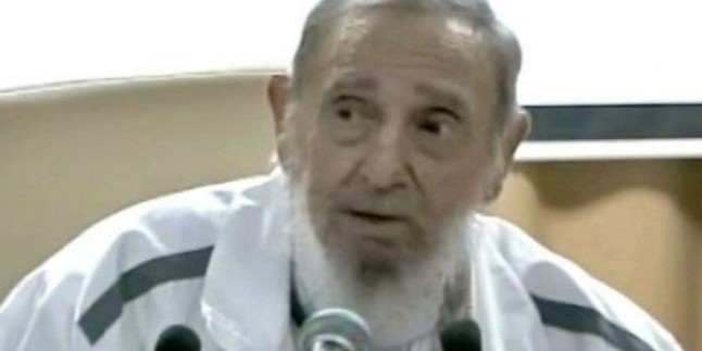 Fidel Castro’dan veda konuşması