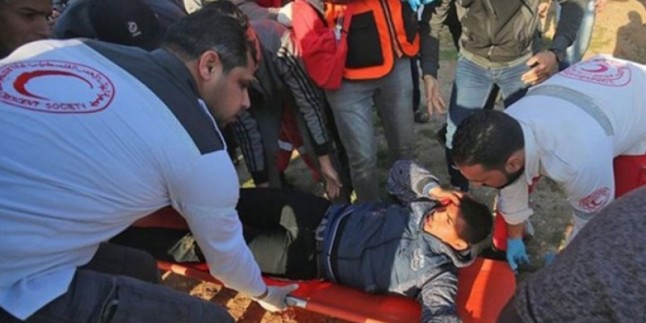 Irkçı İsrail saldırısında onlarca Filistinli yaralandı