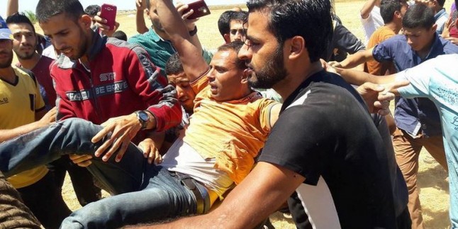 Filistinlilere ateş açan işgal güçleri 4 kişiyi yaraladı.