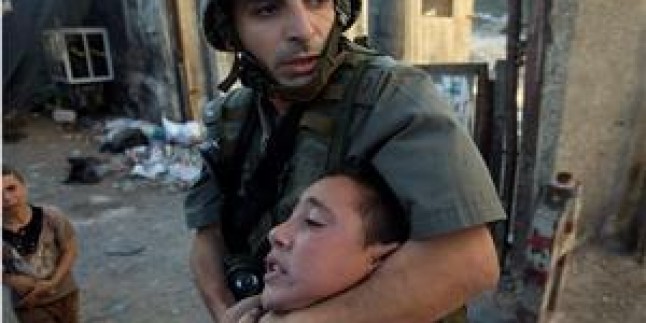 Siyonist İsrail, Kudüs İntifadası Süresince 2000 Filistinli Çocuğu Tutukladı