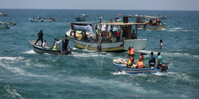İşgalci İsrail güçleri “Özgürlük-2” gemisine müdahale etti