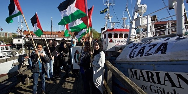 Gazze ablukasını kırmayı amaçlayan İsveç ve Norveçli aktivistlerin olduğu balıkçı teknesi, Fransa’nın batı kıyısına ulaştı