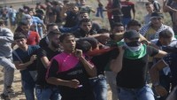 Siyonist İsrail Güçleri Gösterilere Saldırdı: Bir Filistinli Şehid Oldu