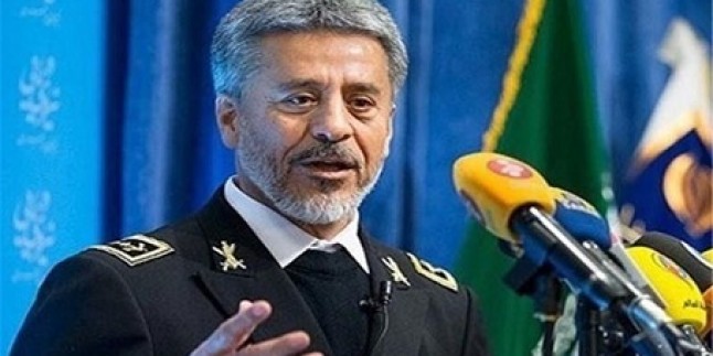 Amiral Seyyari: “Ordumuz ülkeyi savunmaya ve operasyon yapmaya hazırdır”