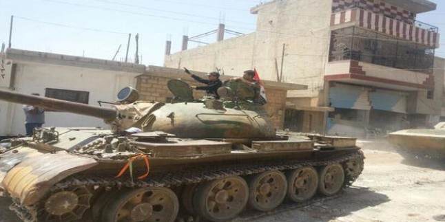 Suriye Ordusu, Zerba Beldesinin merkezini kontrolüne aldı