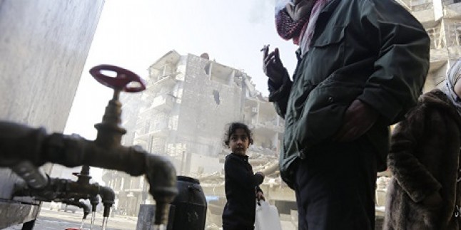 Halep Valisi, alternatif su şebekesi planını hazırlıyor