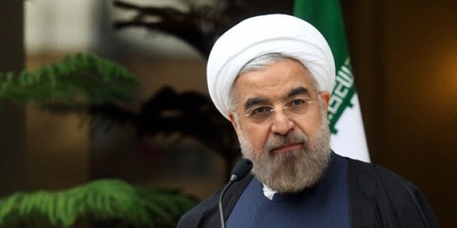 İran Cumhurbaşkanı Ruhani: ABD nükleer silahla tehdit ederken barıştan dem vuruyor