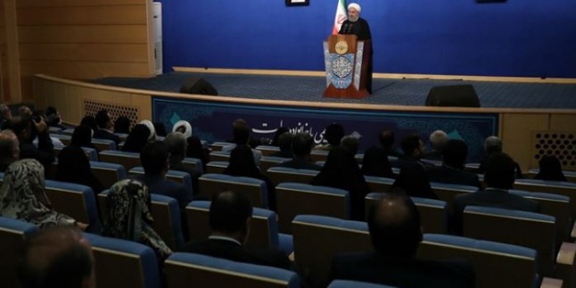 Ruhani: Amerika İran halkını dize getiremez