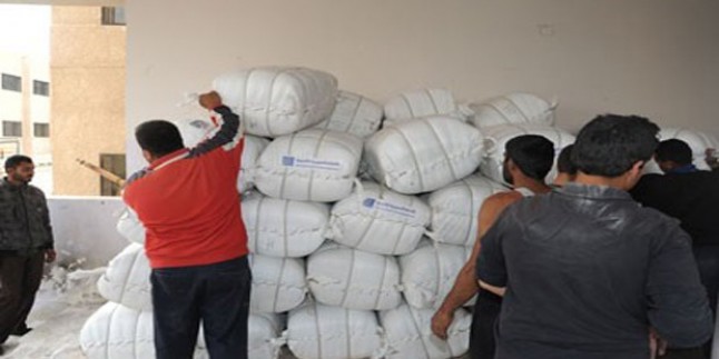 Haseke Kırsalında Terör Mağdurlarına Yardım Paketleri Dağıtıldı