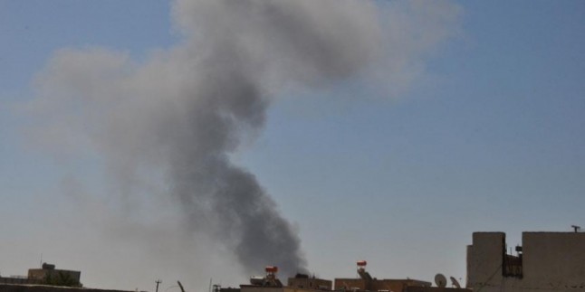 Suriye Uçakları Haseke’de Bölücü YPG-PYD Teröristlerinin Mevzilerini Bombaladı