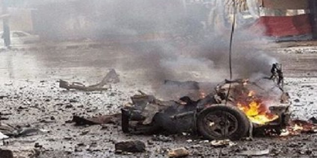 IŞİD teröristleri Haseke Kentinin doğusunda bombalı iki aracı havaya uçurdu