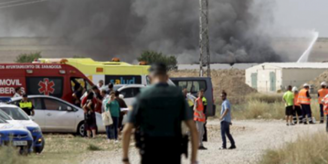 İspanya’da bir havai fişek fabrikasında şiddetli bir patlama meydana geldi