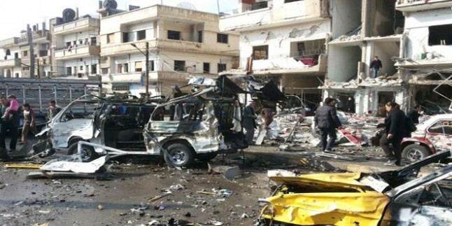 Teröristler Suriye’nin Homs Kentinde de Bombalı Saldırı Düzenledi: 39 Şehid