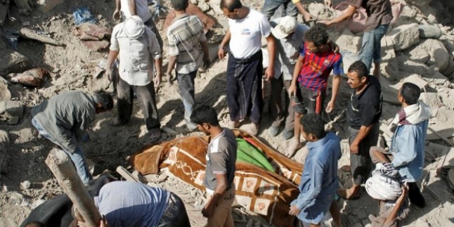 Katil Suud Rejimi Yemen’de Sivilleri Öldürmeye Devam Ediyor