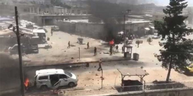 Afrin’de Peş Peşe Patlamalar: Ölü ve Yaralılar Var