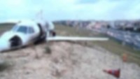 İran’da Türk Uçağı Düştü