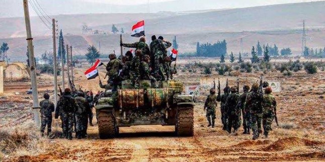 Suriye Ordusu Doğu Guta’ya Götürülen Ağır Silahlara El Koydu