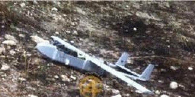 Siyonist kaynaklar Gazze’den kalkan bir insansız uçağın düşürüldüğünü iddia ettiler